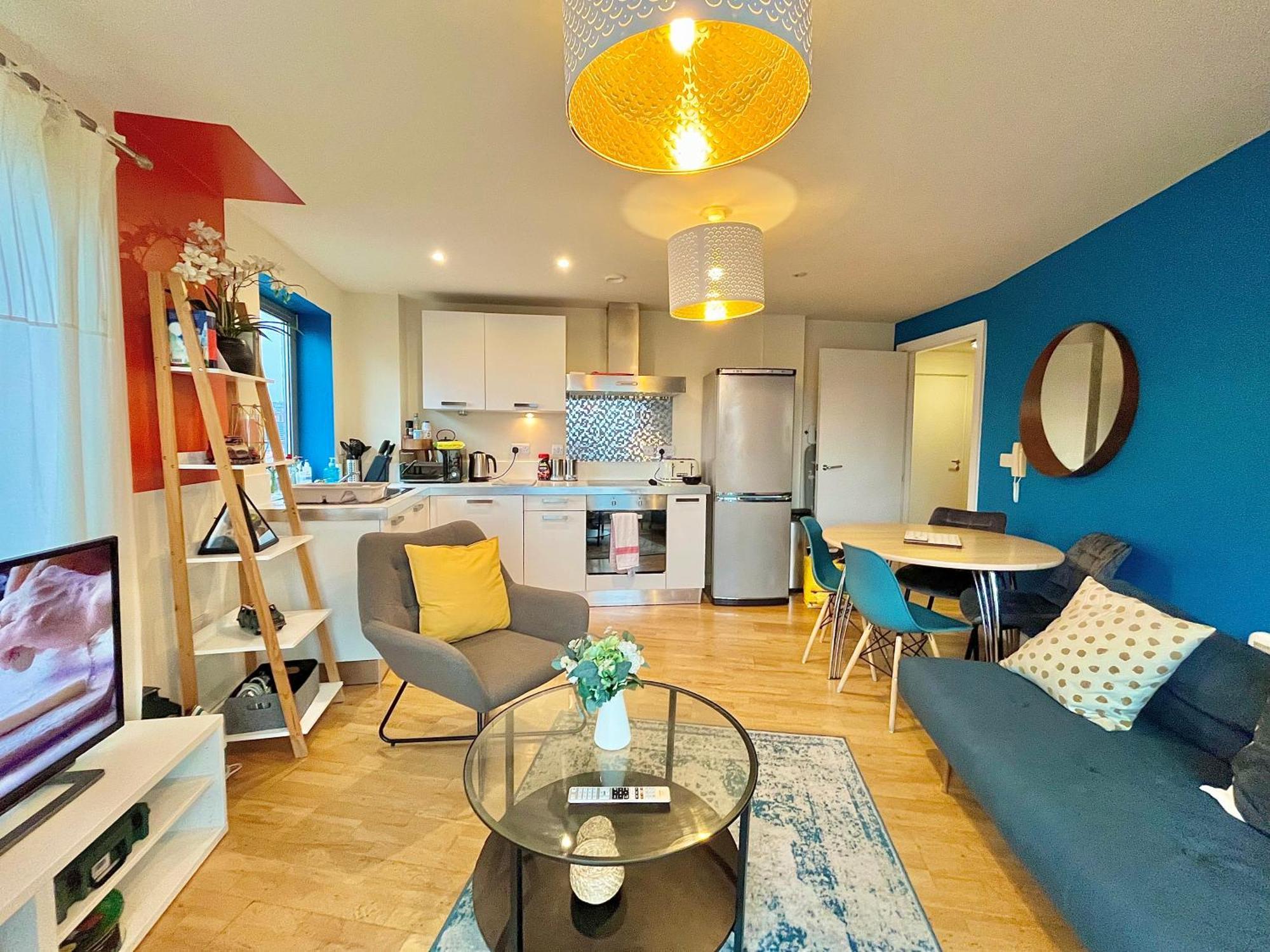 Skyview Apartment By Noknokstay - City Centre With Parking - Group, Family, Business Sheffield Eksteriør bilde